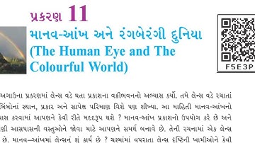 std 10 SCIENCE, ch. 11.5  વાતાવરણીય વક્રીભવન (માનવ-આંખ  અને રંગબેરંગી દુનિયા)