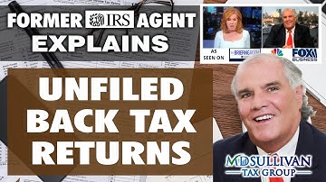 If You Have Not Filed Many, Many Back Tax Return Years,The Reason IRS Only Wants The Last 6 Years