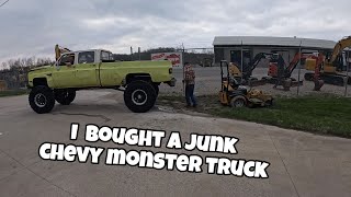I bought all kinds of junk Chevy squarebodys including a monster truck! What should we do?