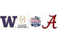 2016 Peach Bowl, #4 Washington vs #1 Alabama (Highlights)