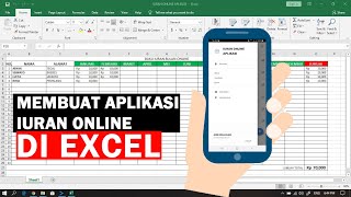 Cara membuat aplikasi iuran bulanan online menggunakan excel