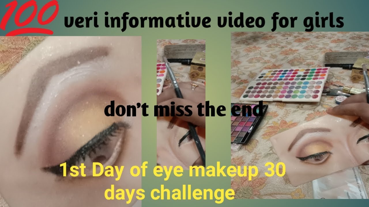 Eyeshadow makeup tutorial ghr py eyes makeup ki practice kaisy kry 