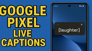 Google Pixel (How to Use live Captions)