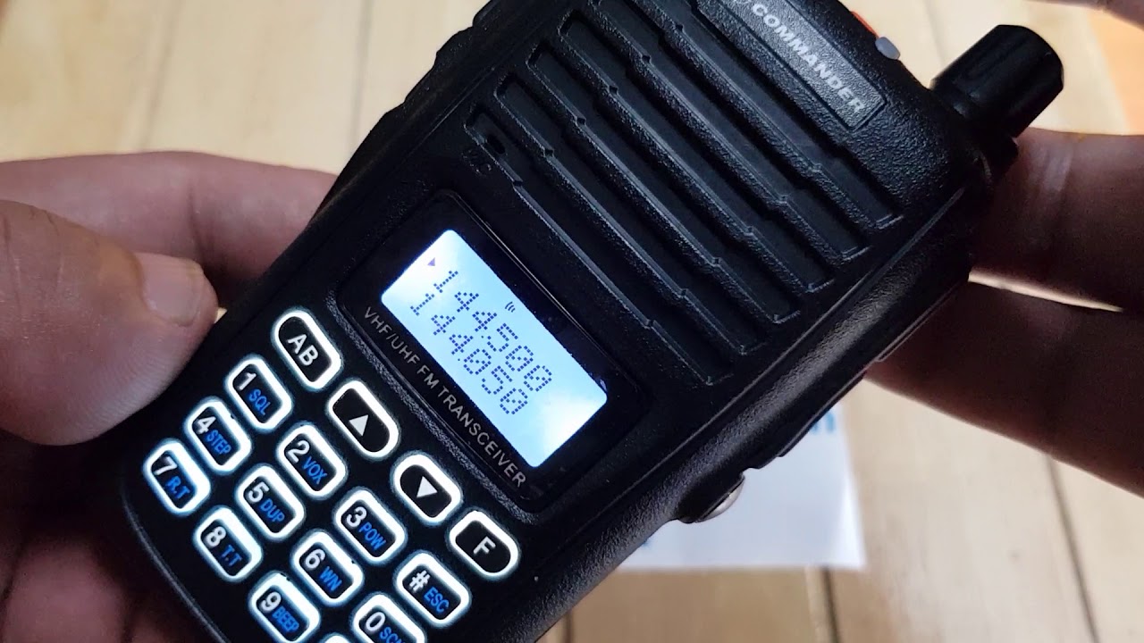 วิธีปิดเสียงปุ่มกด Beep Commander CB 99