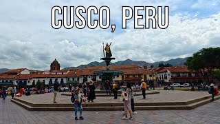 Cusco Historic Center! Walk with me in the Capital of the Inca Empire in Peru!