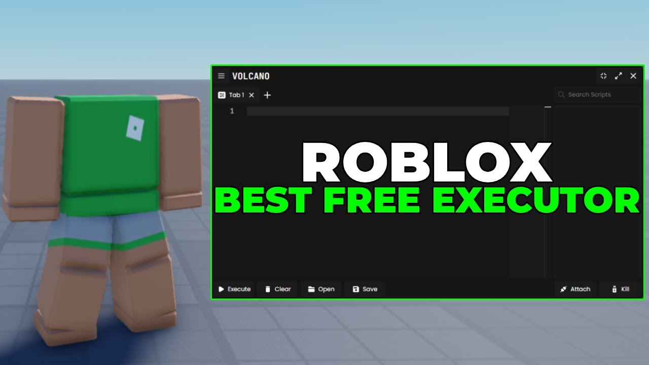 [NEW!] Roblox FREE Script PC Executor: Volcano | The Best 100% UNC ...