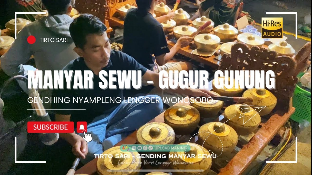 Gendhing “Manyar Sewu - Gugur Gunung” | Full AUDIO HD By ISMET AUDIO PRO Wonosobo