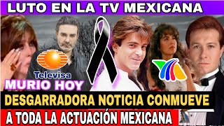 🔴¡TRISTE NOTICIA! LUTO EN LA TELEVISIÓN MEXICANA Fernando Ciangherotti  los grandes se unen al luto