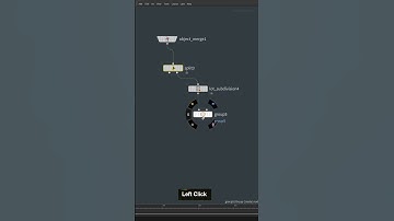 Quickly merge selected nodes in Houdini #tipsandtricks #houdinifx #houdini