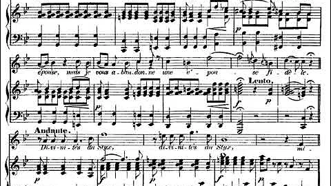 Helen Traubel - Divinits Du Styx (score)