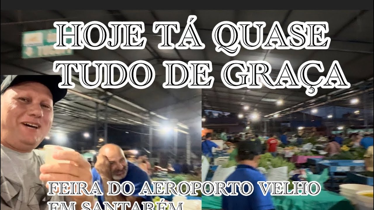 A SEGUNDA MAIOR FEIRA DO PRODUTOR RURAL EM SANTARÉM FEIRA DO AEROPORTO VELHO!