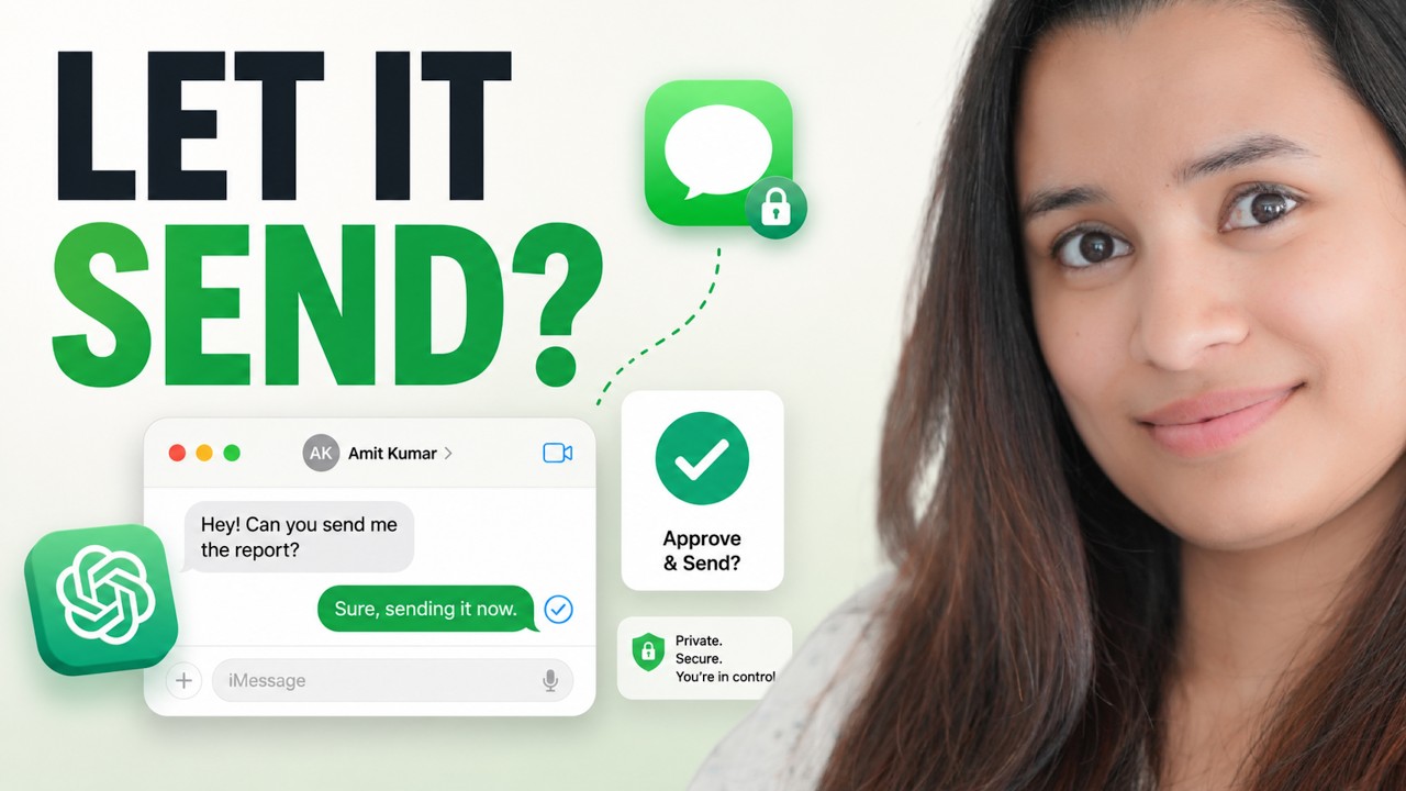 ChatGPT can send your iMessages now  Should you let it?
