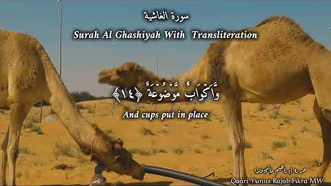 @Surah Al-Ghashiyah With Translation @سورة الغاشية 