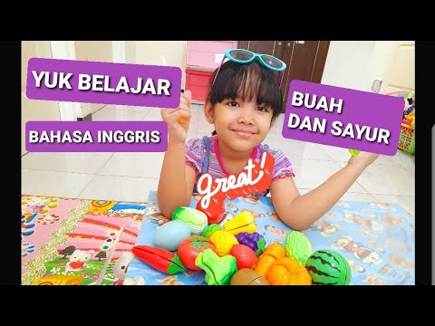 GITHA MENGENAL SAYUR BUAH  DALAM BAHASA  INGGRIS  YouTube