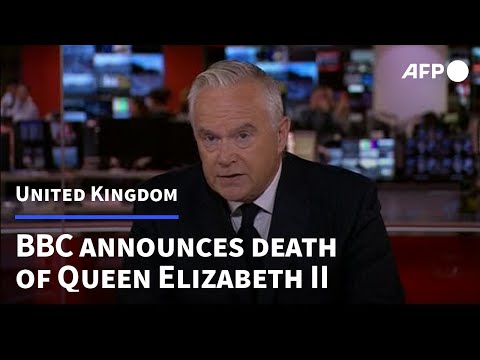 BBC announces death of Queen Elizabeth II | AFP