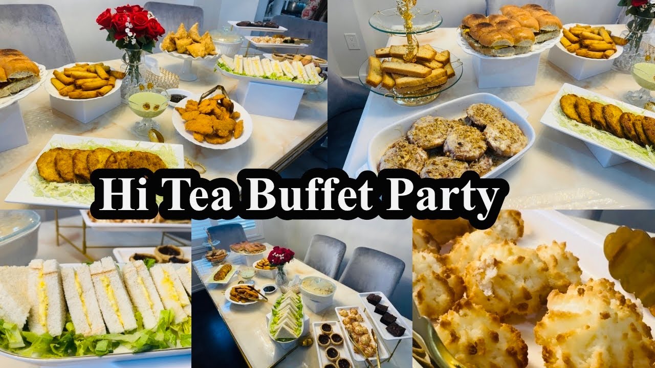 Hi Tea Party With Momma  Zaid  / 15 Dishes Menu Ideas Simple And Easy | Mama Zaid Bani Hamari Guest 