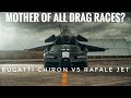 Bugatti Chiron Sport vs Rafale fighter jet: The mother of all drag races