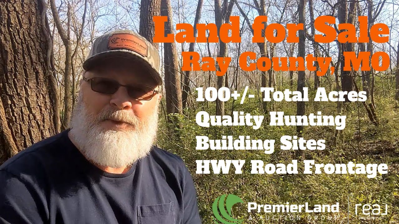Land for Sale, Ray County, MO, 100+/ Acres, Prime Hunting, Building