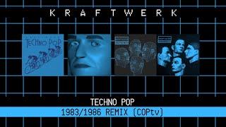 Kraftwerk Techno Pop (1983/1986) COPtv Remix - With 80s 3D art elements