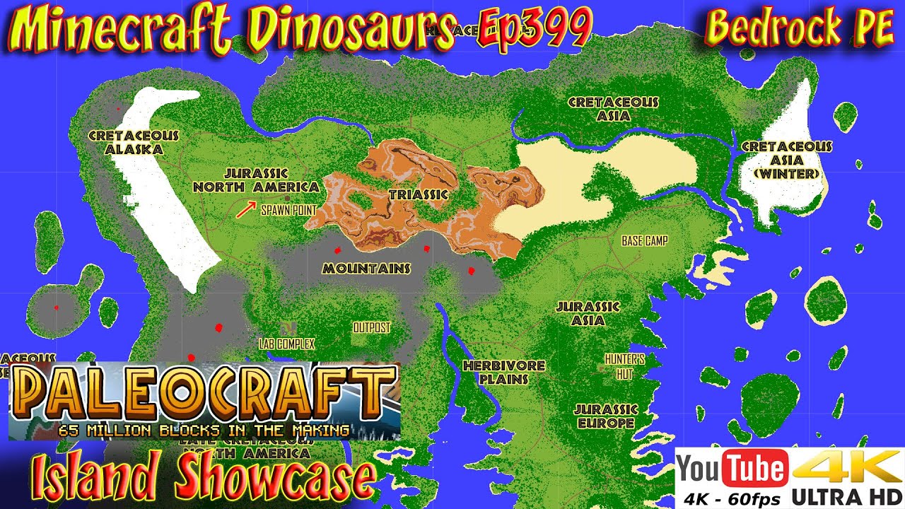 DINOSAURS - Minecraft Map