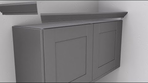 Wren Kitchens: How to fit a kitchen cornice. Kitchen installation guide.