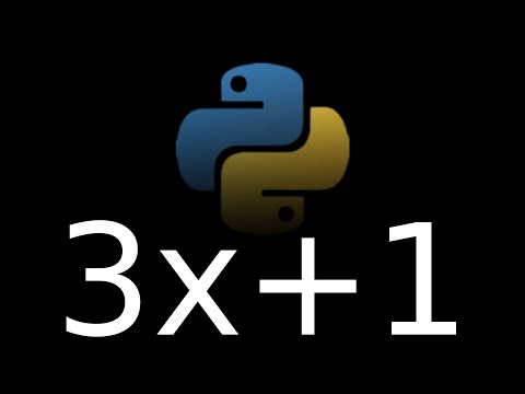 Collatz Conjecture Calculator Made in Python.
