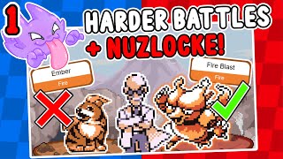 🔥Pokemon Red/Blue HARD MODE NUZLOCKE (Based on My Fixing Kanto Videos)🔥