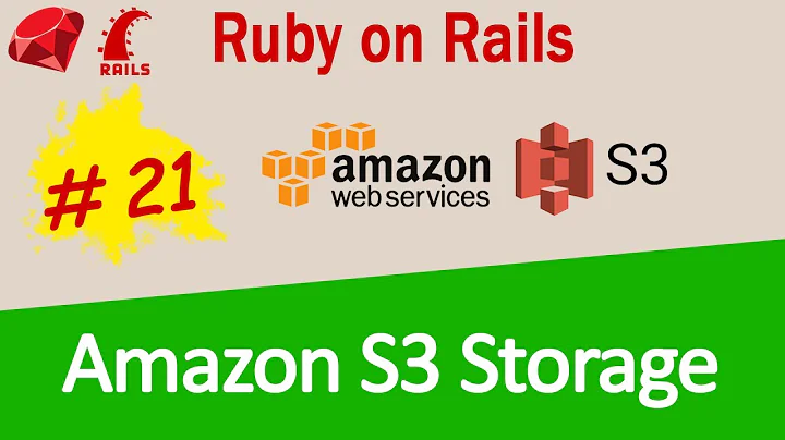 Ruby on Rails #21 Active Storage With Amazon S3 Cloud Storage