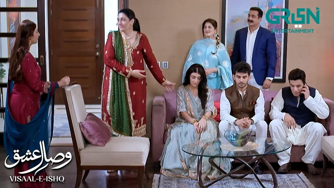 Wajiha Aao Tum Bhi Photo Banwa Lo - Visaal E Ishq | Fahad Sheikh - Hiba Aziz | Green TV