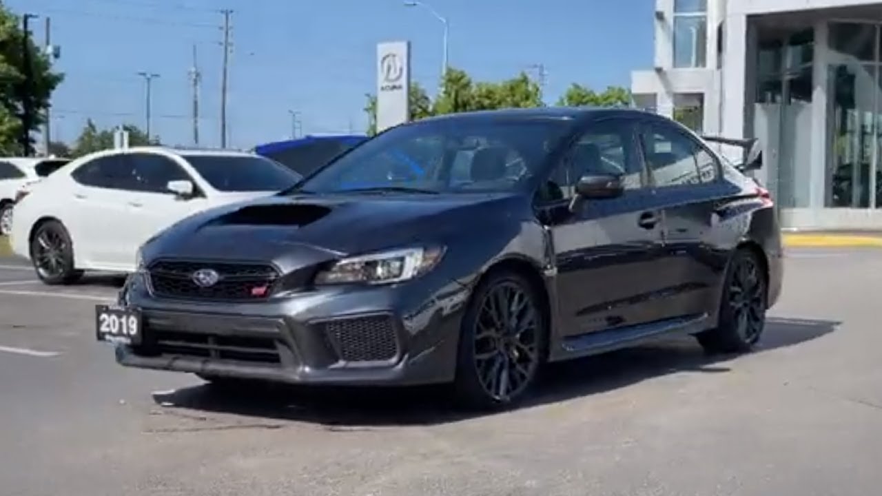 スウリュウ 2019 Subaru WRX STI Sport-tech w/ Wing Spoiler D4444A - YouTube