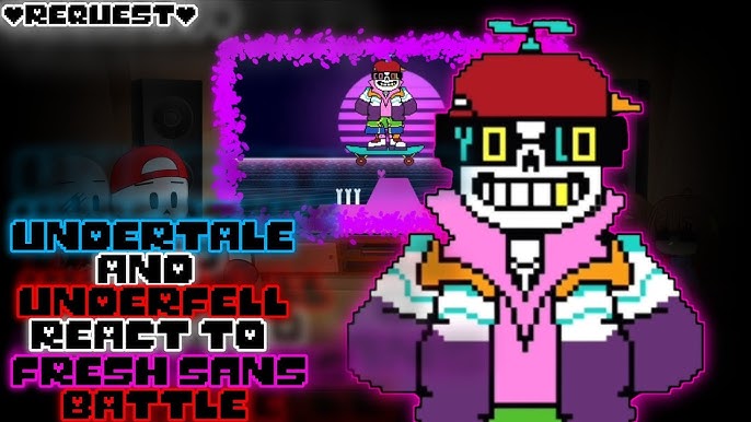 UNDERTALE & UNDERFELL REACT TO VHS!SANS VS WIKI!SANS (REQUEST