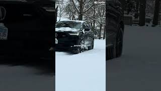 Acura MDX type S 22 have fun in the snow #acuramdx #awdacura #types #snow