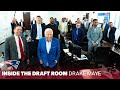 Exclusive inside the draft room as patriots select drake maye  2024 nfl draft