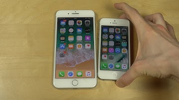 iPhone 7 Plus iOS 11 Beta 2 vs. iPhone 5 iOS 10 - Which Is Faster?
