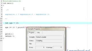 12   Ternary Operator in C Programming Language Video Tutorials