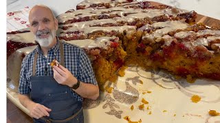 The cranberry upside down cake You've Been Waiting For #holiday #cake #easyrecipe
