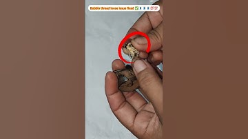 Bobbin thread loose problem fix ||How to fix bad stitching ✅✅ #sewingmachine #seweasy #ussewtips