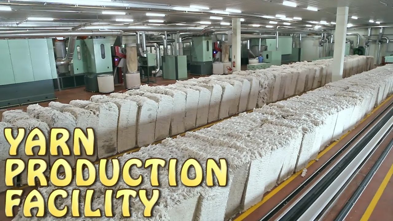 Yarn Manufacturing Process , Cotton | How it&#39;s Made - YouTube