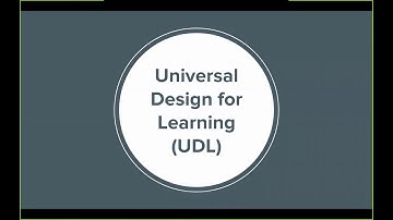 Accessibility in Online Courses and Materials: Applying Universal Design for Learning [CC]
