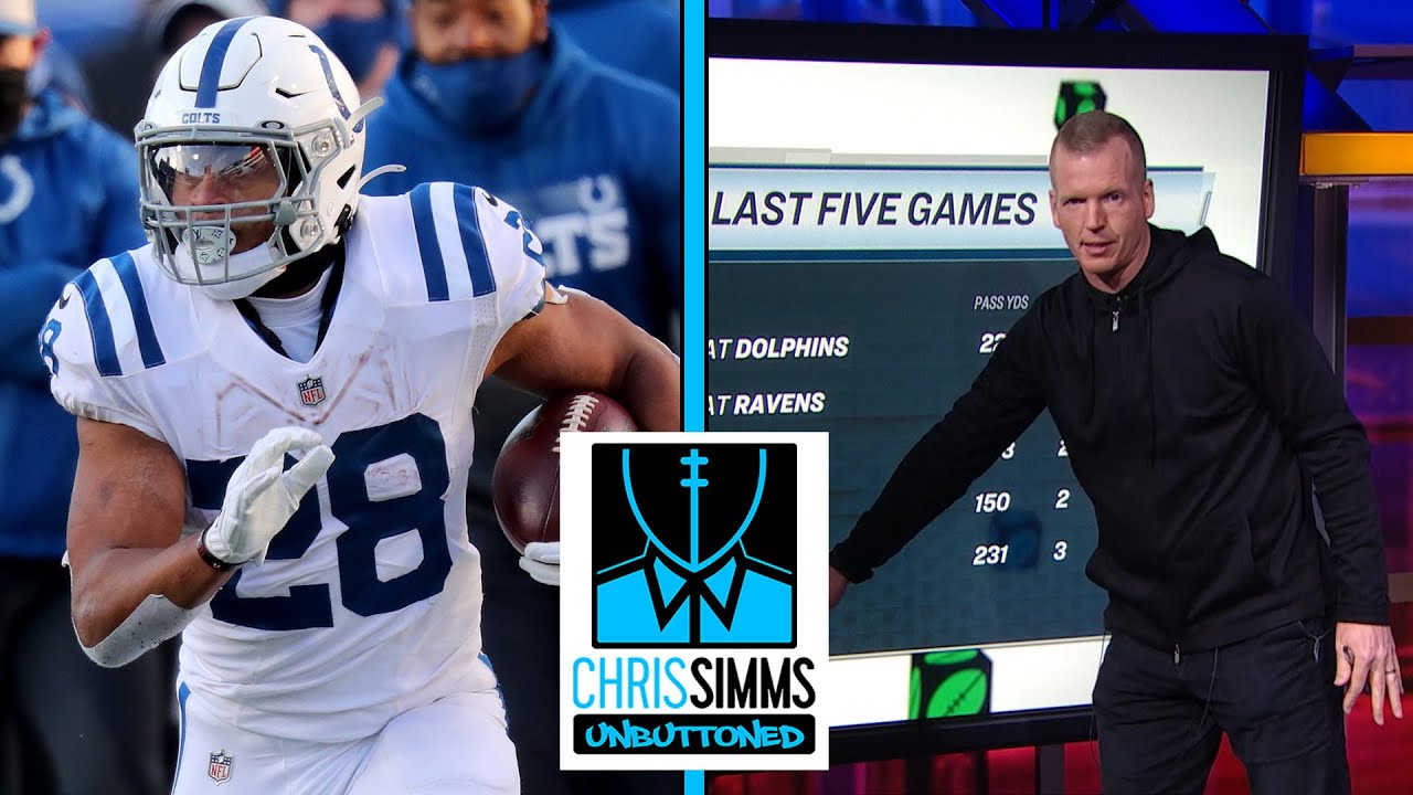 Chris Simms going Over on yards for Taylor, Wentz vs. Jets | Chris Simms Unbuttoned | NBC Sports