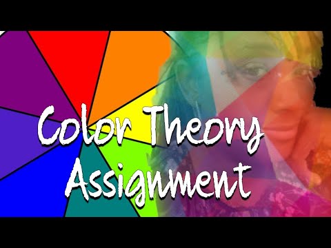 color theory assignment high school