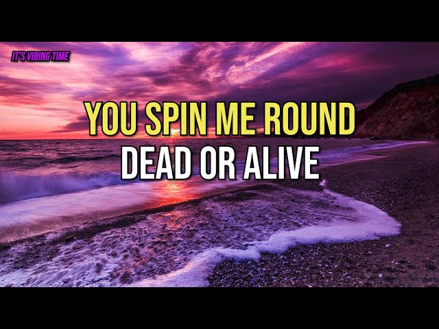 Dead Or Alive-You spin me round.12"