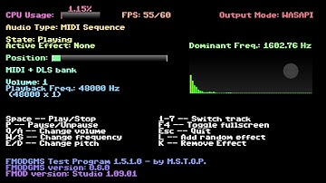 FMODGMS - MIDI + DLS Playtest