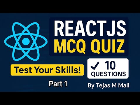 React Js MCQ