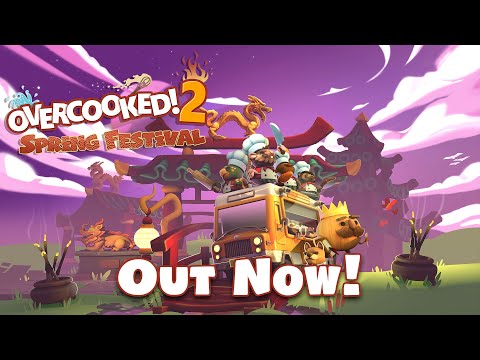 Overcooked! 2 - Spring Festival Update Out Now!