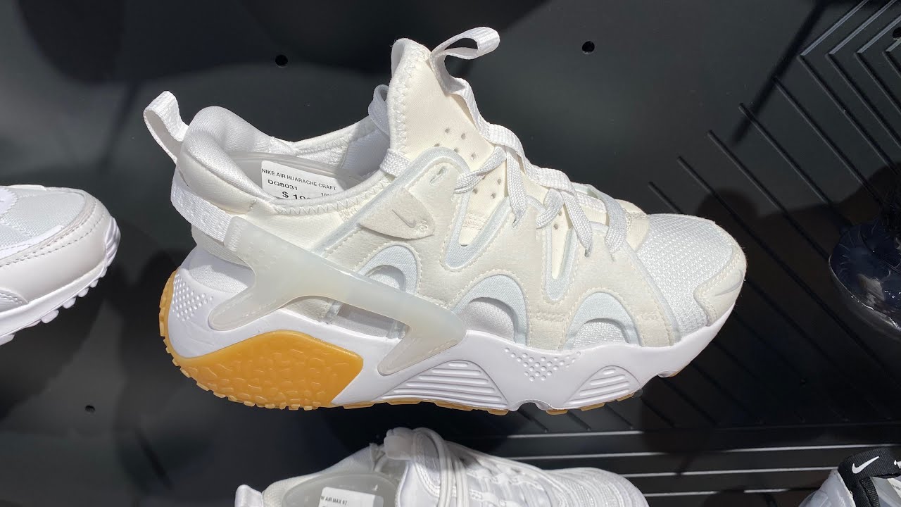 Nike Air Huarache Craft (Summit White/Gum Medium Brown/Photon Dust) - SKU:  DQ8031-101