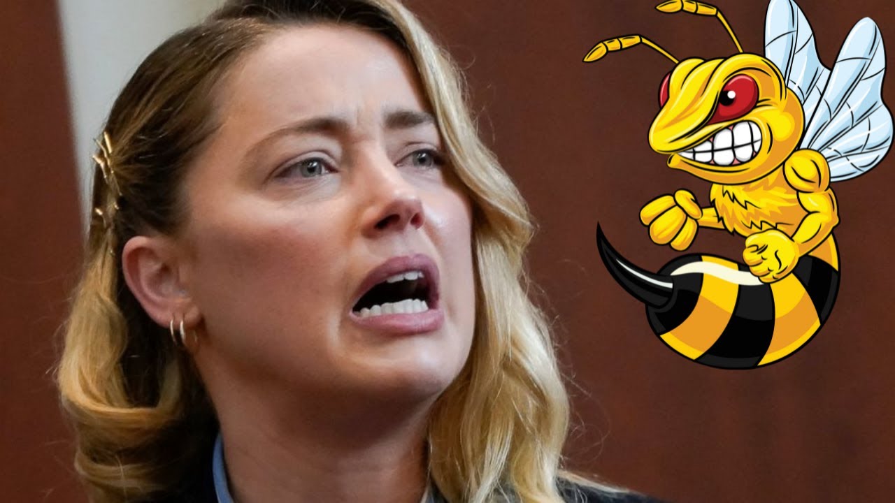Best of MY DOG STEPPED ON A BEE Amber Heard Hilarious Court Funny