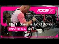 Day in a life of a tour mechanic  tour de france stage 20  racetv  ef educationeasypost