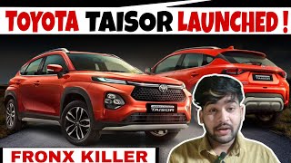 Toyota Taisor Launched In India ❤️‍🔥| Prices Start From Rs ?