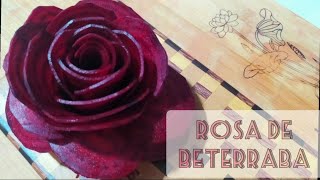: Rosa de beterraba - Tutorial